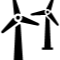 Wind farm icon